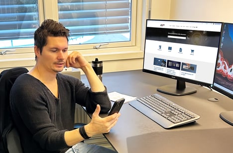 Mikael Solstad, distriktssjef hos Efa for Oslo og Agder.