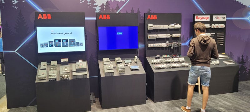 vern-produkter fra ABB, Raycap og Elkutec under Elaiden 2022