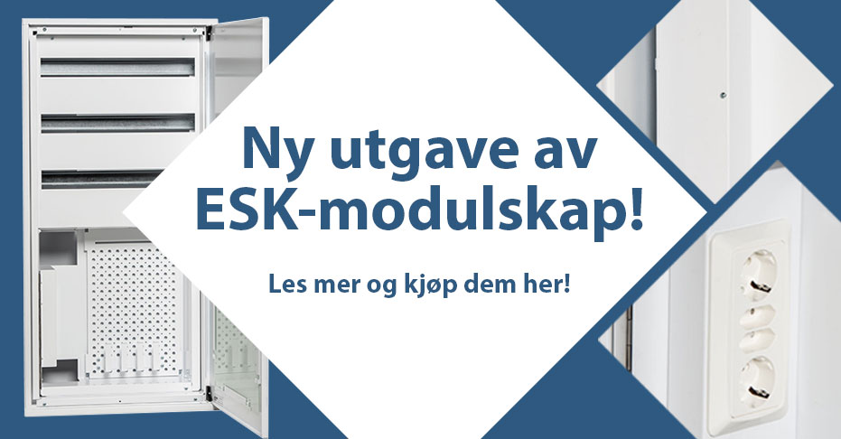 Ny utgave av ESK-modulskap