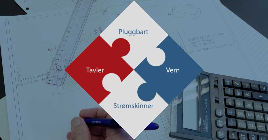 Vår prosjektavdeling hjelper deg med blant annet tavler, skap og vern